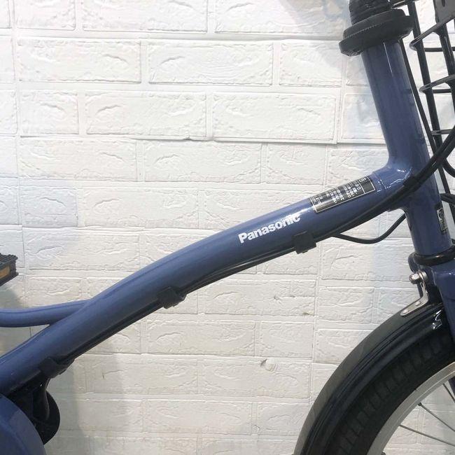Panasonic（パナソニック） 電動自転車 中古 小径車 グリッター ブルー