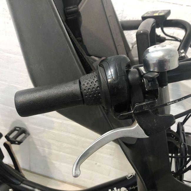電動自転車 中古 子供乗せ ブリヂストン ビッケモブe ブラック 20インチ YH048 電動アシスト自転車 横浜 | BRIDGESTONE | 09
