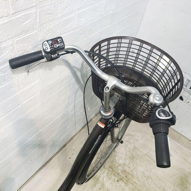 YAMAHA（ヤマハ） 電動自転車 中古 ママチャリ PAS ナチュラS ブラウン 