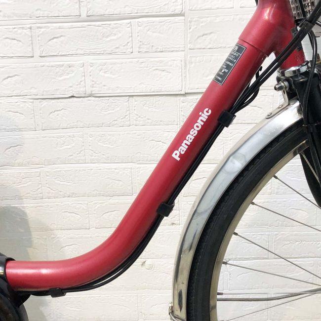 Panasonic（パナソニック） 電動自転車 中古 ママチャリ ビビPX レッド