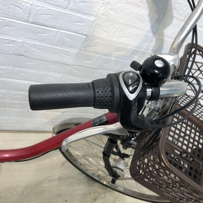 Panasonic（パナソニック） 電動自転車 中古 ママチャリ ビビPX レッド