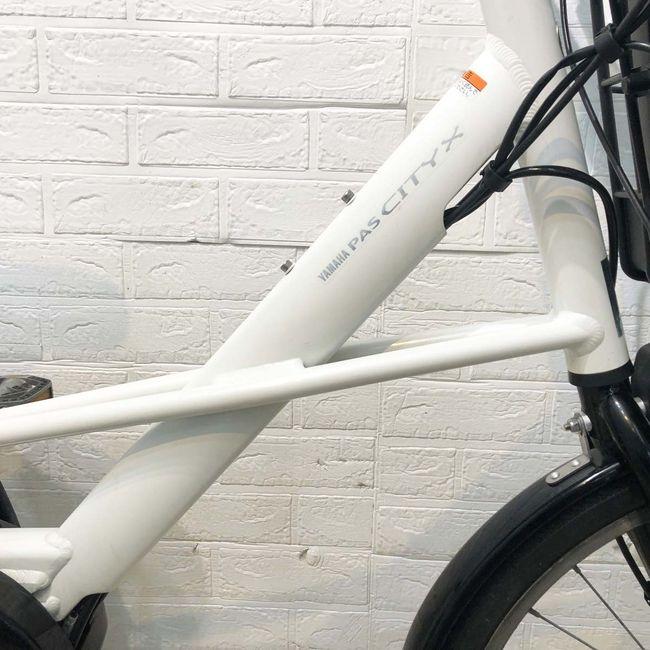 YAMAHA（ヤマハ） 電動自転車 中古 小径車 PAS シティX ホワイト 20