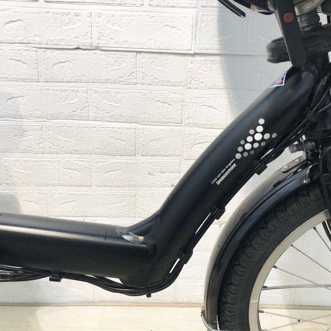 電動自転車 中古 子供乗せ ブリヂストン アンジェリーノプティットe ブラック 20インチ YI009 電動アシスト自転車 横浜 | BRIDGESTONE | 04