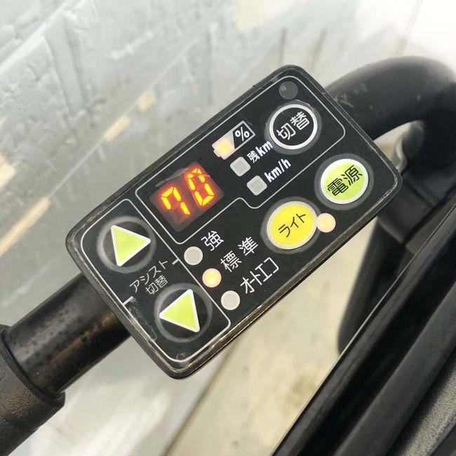 電動自転車 中古 子供乗せ ブリヂストン アンジェリーノプティットe ブラック 20インチ YI009 電動アシスト自転車 横浜 | BRIDGESTONE | 06
