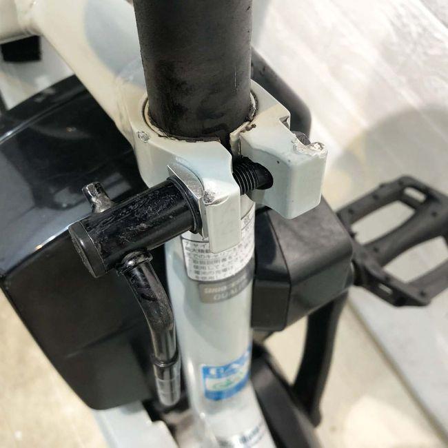 電動自転車 中古 子供乗せ ブリヂストン ビッケポーラー グレー 20インチ YI010 電動アシスト自転車 横浜 | BRIDGESTONE | 14