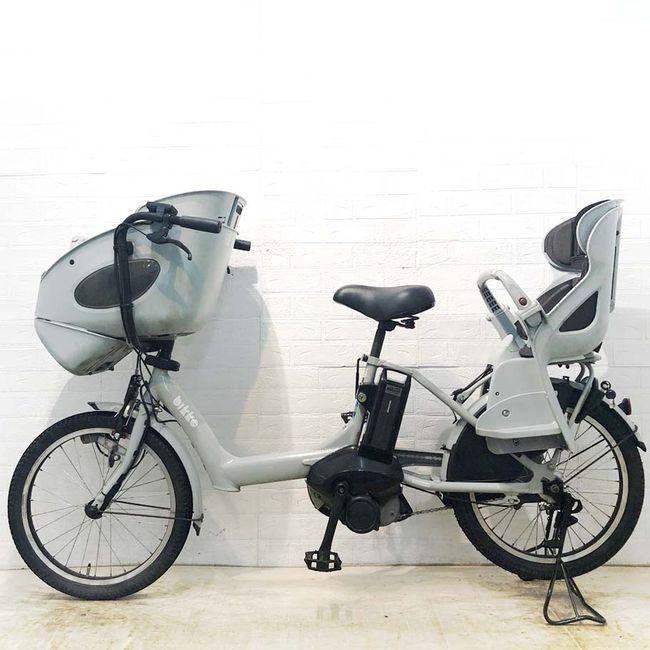 電動自転車 中古 子供乗せ ブリヂストン ビッケポーラー グレー 20インチ YI010 電動アシスト自転車 横浜 | BRIDGESTONE | 15