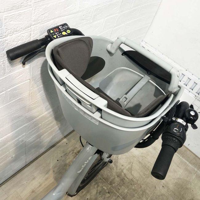電動自転車 中古 子供乗せ ブリヂストン ビッケポーラー グレー 20インチ YI010 電動アシスト自転車 横浜 | BRIDGESTONE | 03