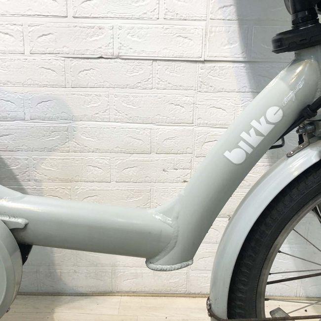 電動自転車 中古 子供乗せ ブリヂストン ビッケポーラー グレー 20インチ YI010 電動アシスト自転車 横浜 | BRIDGESTONE | 04