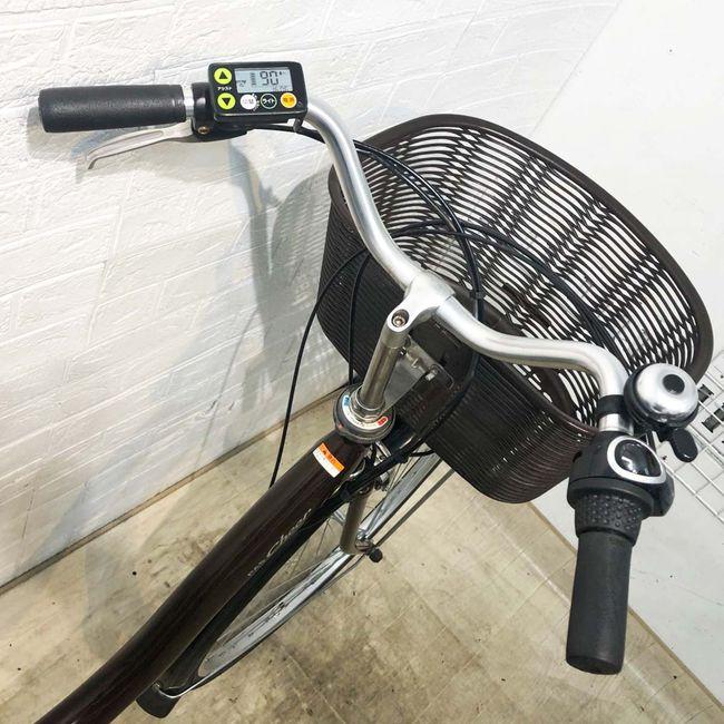 YAMAHA（ヤマハ） 電動自転車 中古 ママチャリ PAS チア ブラウン 26 
