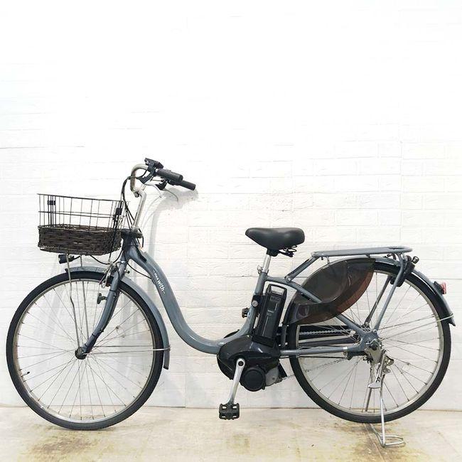 YAMAHA（ヤマハ） 電動自転車 中古 ママチャリ PAS ウィズDX グレー 26