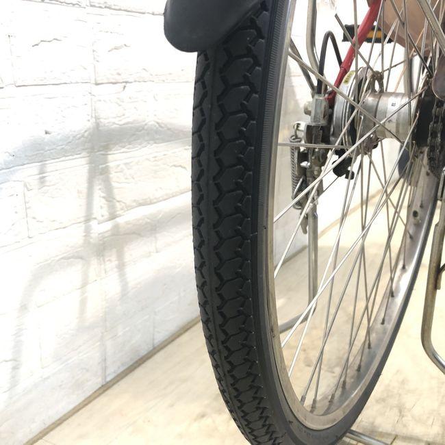 Panasonic（パナソニック） 電動自転車 中古 ママチャリ ビビDX レッド