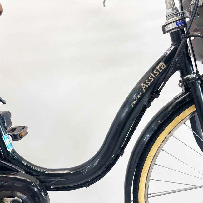 電動自転車 中古 ママチャリ 新品バッテリー ブリヂストン アシスタ ベーシック グリーン 26インチ YJ021 電動アシスト自転車 横浜 | BRIDGESTONE | 05