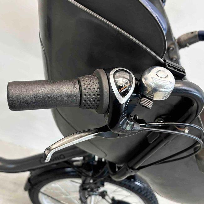 電動自転車 中古 子供乗せ パナソニック ギュットクルームDX グレー 20インチ YJ073 電動アシスト自転車 横浜 | Panasonic | 09
