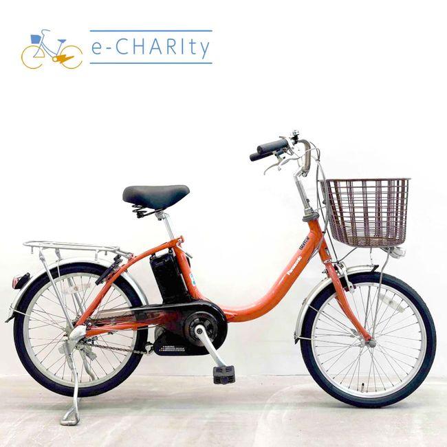電動自転車 中古 小径車 パナソニック ビビLS オレンジ 20インチ YJ080 電動アシスト自転車 横浜 | Panasonic