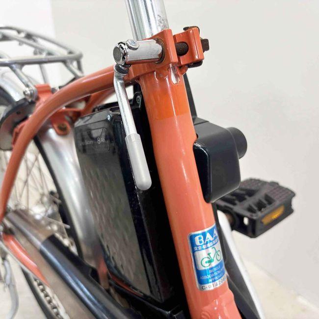 電動自転車 中古 小径車 パナソニック ビビLS オレンジ 20インチ YJ080 電動アシスト自転車 横浜 | Panasonic | 12