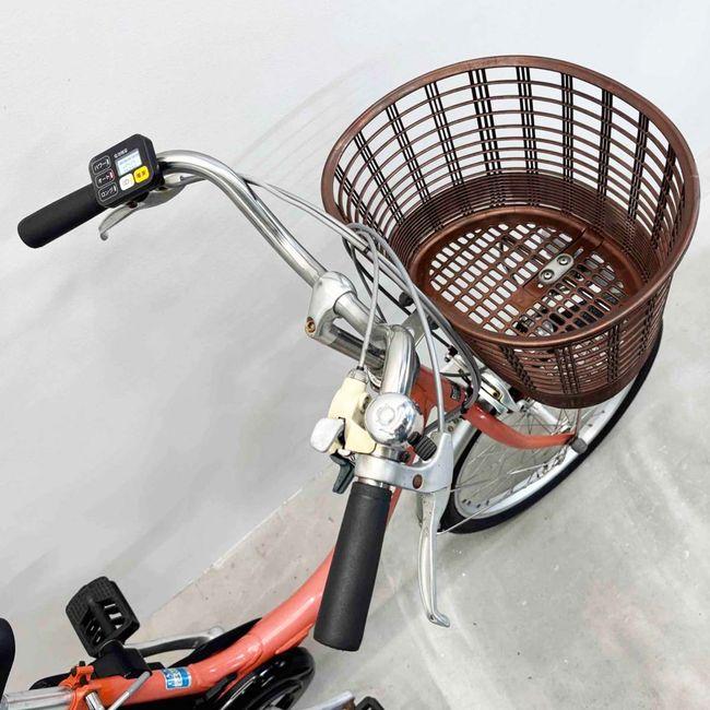 電動自転車 中古 小径車 パナソニック ビビLS オレンジ 20インチ YJ080 電動アシスト自転車 横浜 | Panasonic | 03
