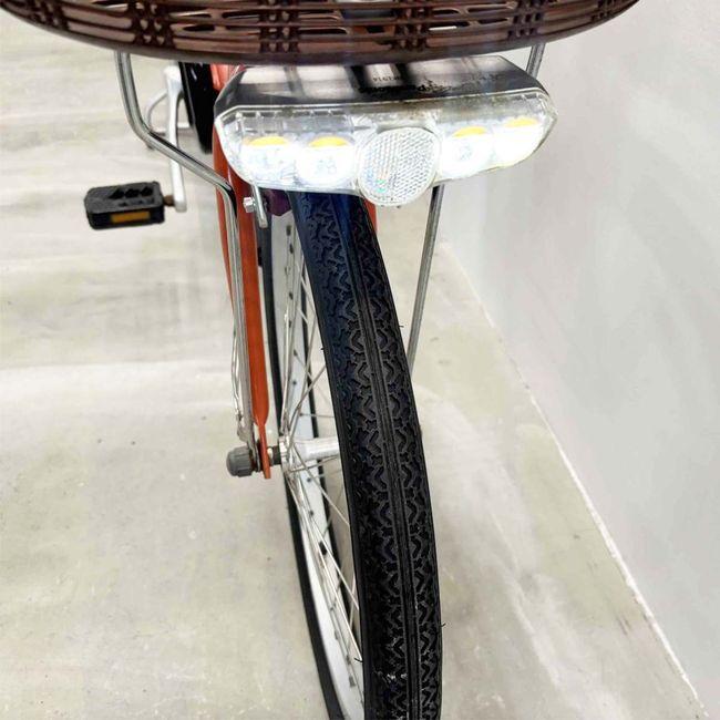 電動自転車 中古 小径車 パナソニック ビビLS オレンジ 20インチ YJ080 電動アシスト自転車 横浜 | Panasonic | 07