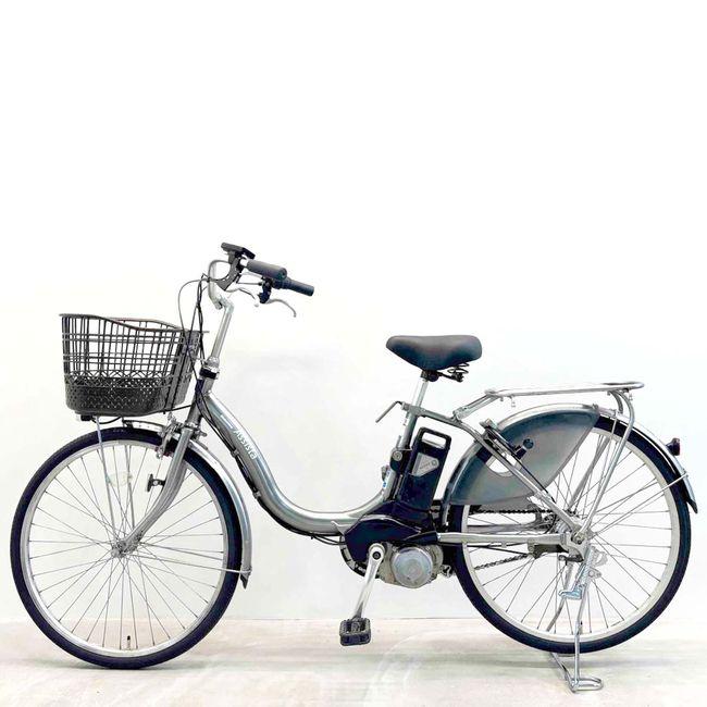 電動自転車 中古 ママチャリ ブリヂストン アシスタベーシック シルバー 24インチ YJ082 電動アシスト自転車 横浜 | BRIDGESTONE | 13