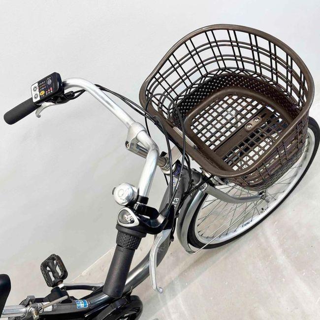 電動自転車 中古 ママチャリ ブリヂストン アシスタベーシック シルバー 24インチ YJ082 電動アシスト自転車 横浜 | BRIDGESTONE | 03