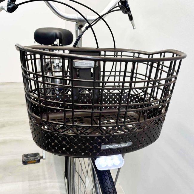 電動自転車 中古 ママチャリ ブリヂストン アシスタベーシック シルバー 24インチ YJ082 電動アシスト自転車 横浜 | BRIDGESTONE | 05