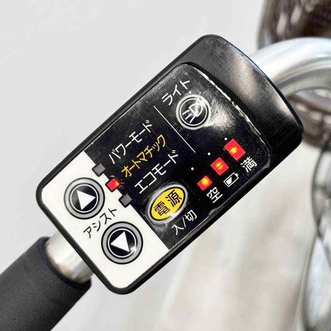 電動自転車 中古 ママチャリ ブリヂストン アシスタベーシック シルバー 24インチ YJ082 電動アシスト自転車 横浜 | BRIDGESTONE | 06