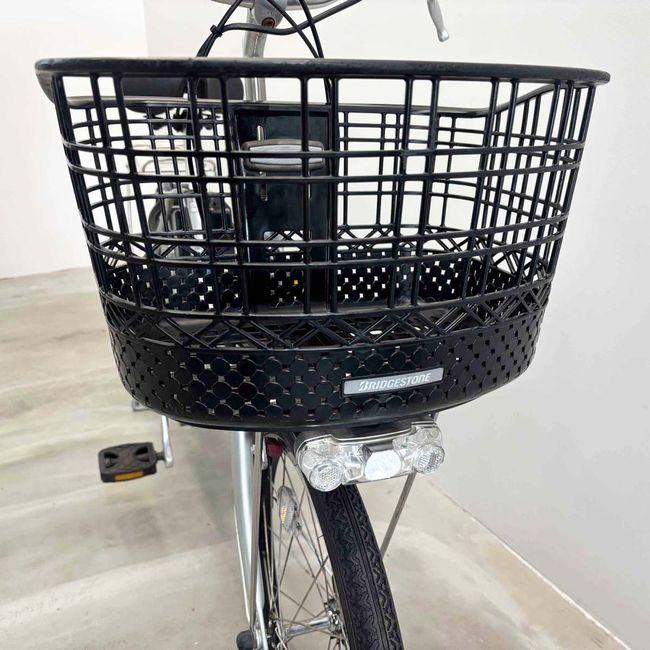 電動自転車 中古 小径車 ブリヂストン アシスタユニプレミア シルバー 20インチ YJ085 電動アシスト自転車 横浜 | BRIDGESTONE | 05