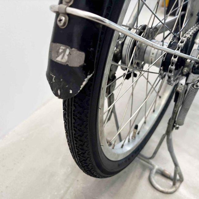 電動自転車 中古 小径車 ブリヂストン アシスタユニプレミア シルバー 20インチ YJ085 電動アシスト自転車 横浜 | BRIDGESTONE | 08