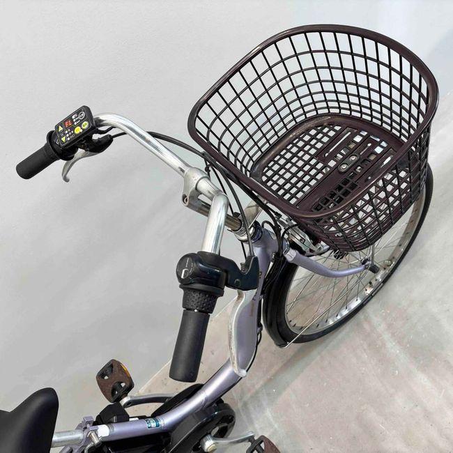 電動自転車 中古 ママチャリ ブリヂストン アシスタ パープル 24インチ YJ096 電動アシスト自転車 横浜 | BRIDGESTONE | 03