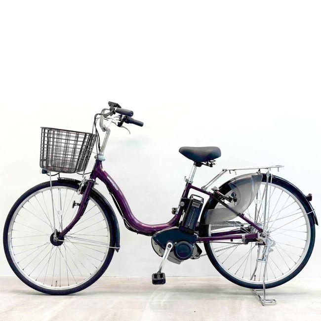 電動自転車 中古 ママチャリ ヤマハ PAS ナチュラS パープル 26インチ YJ100 電動アシスト自転車 横浜 | YAMAHA | 14