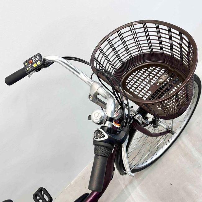 電動自転車 中古 ママチャリ ヤマハ PAS ナチュラS パープル 26インチ YJ100 電動アシスト自転車 横浜 | YAMAHA | 03