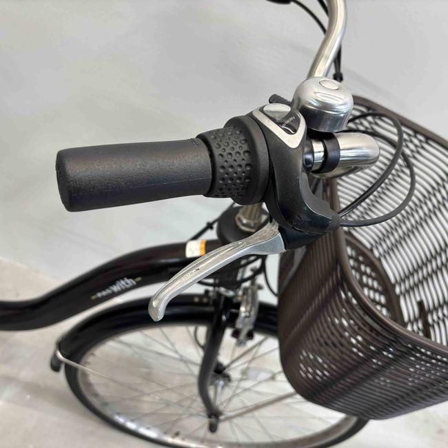 電動自転車 中古 ママチャリ ヤマハ PAS ウィズ ブラウン 26インチ YJ110 電動アシスト自転車 横浜 | YAMAHA | 09