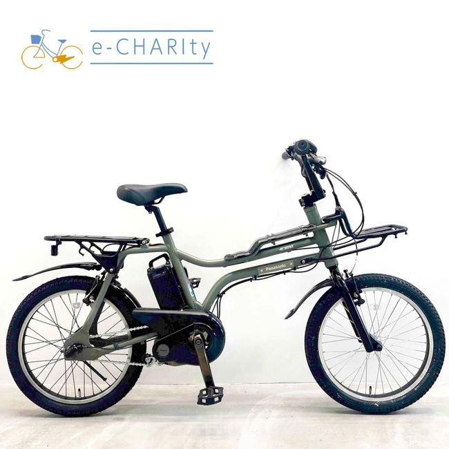 電動自転車 中古 小径車 パナソニック EZ カーキ 20インチ YJ136 電動アシスト自転車 横浜 | Panasonic