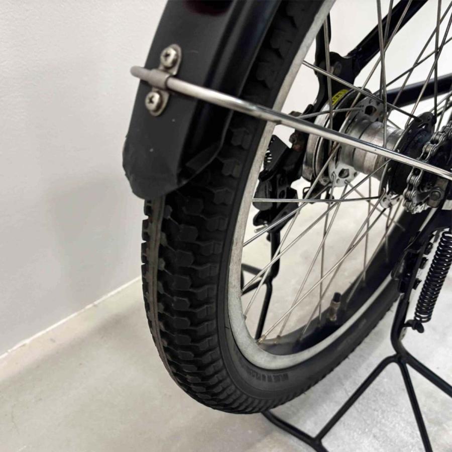 電動自転車 中古 子供乗せ ブリヂストン アンジェリーノプティットe カーキ 20インチ YK003 電動アシスト自転車 横浜 | BRIDGESTONE | 08
