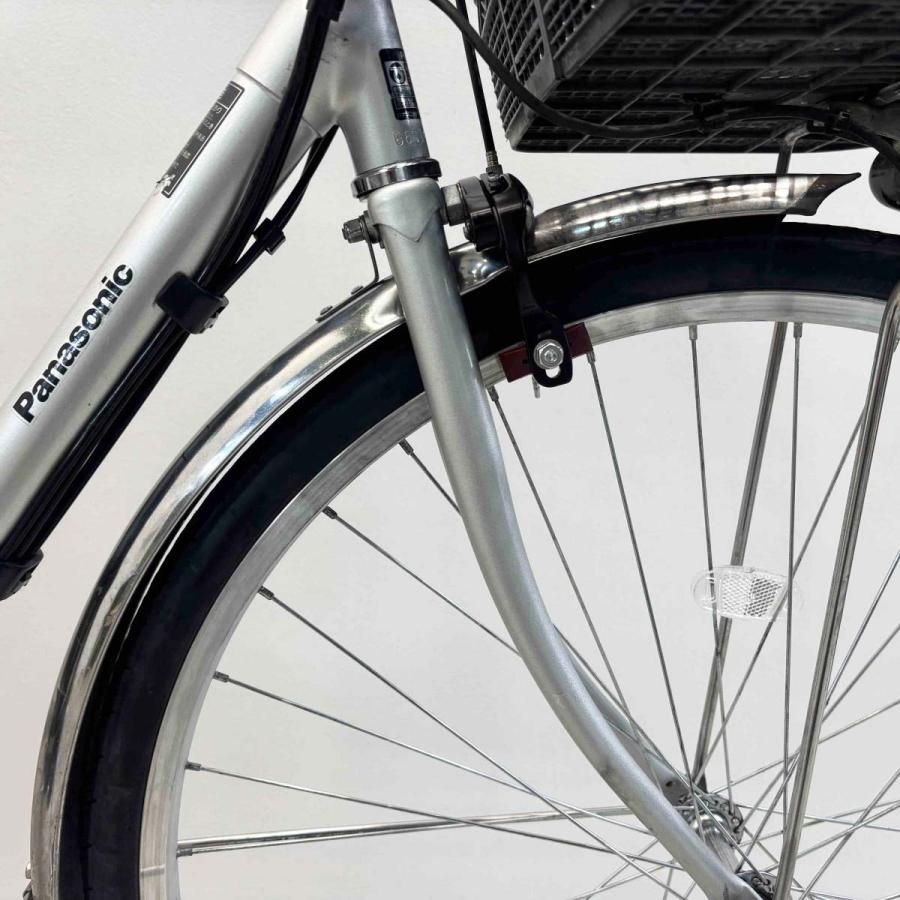 電動自転車 中古 ママチャリ パナソニック ビビTX シルバー 26インチ YK004 電動アシスト自転車 横浜 | Panasonic | 09