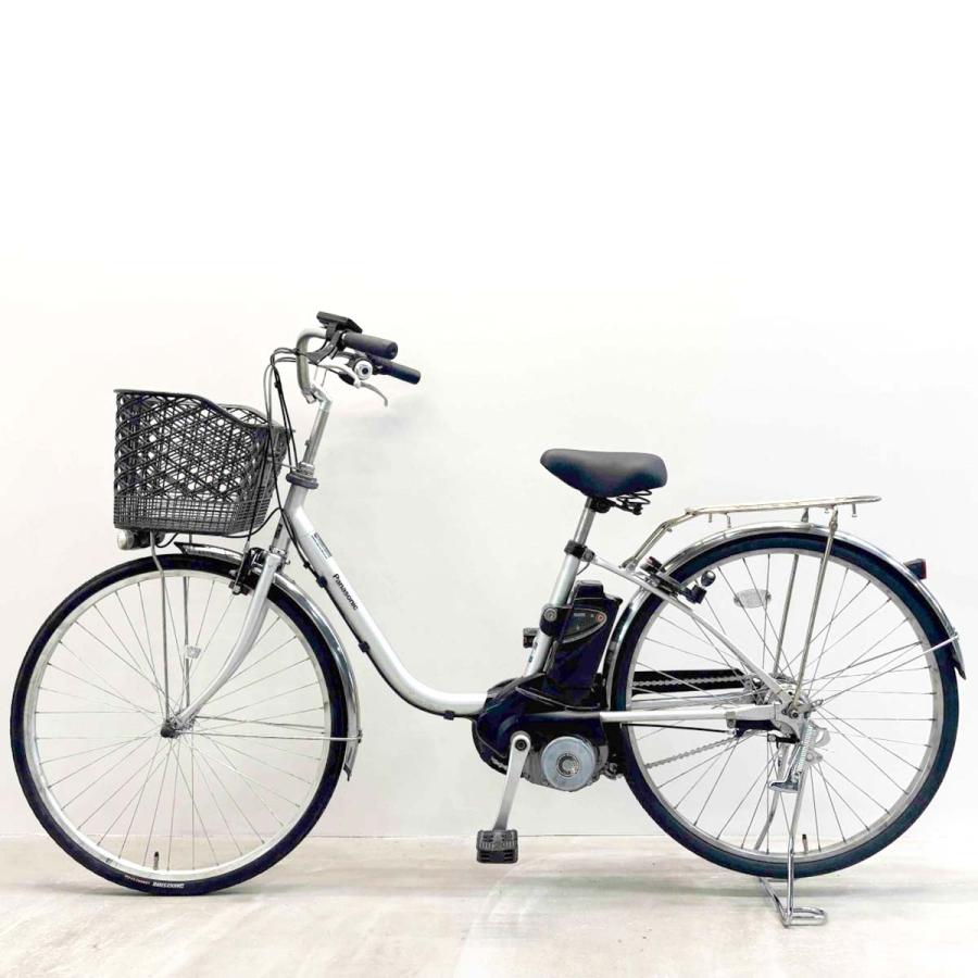 電動自転車 中古 ママチャリ パナソニック ビビTX シルバー 26インチ YK004 電動アシスト自転車 横浜 | Panasonic | 10
