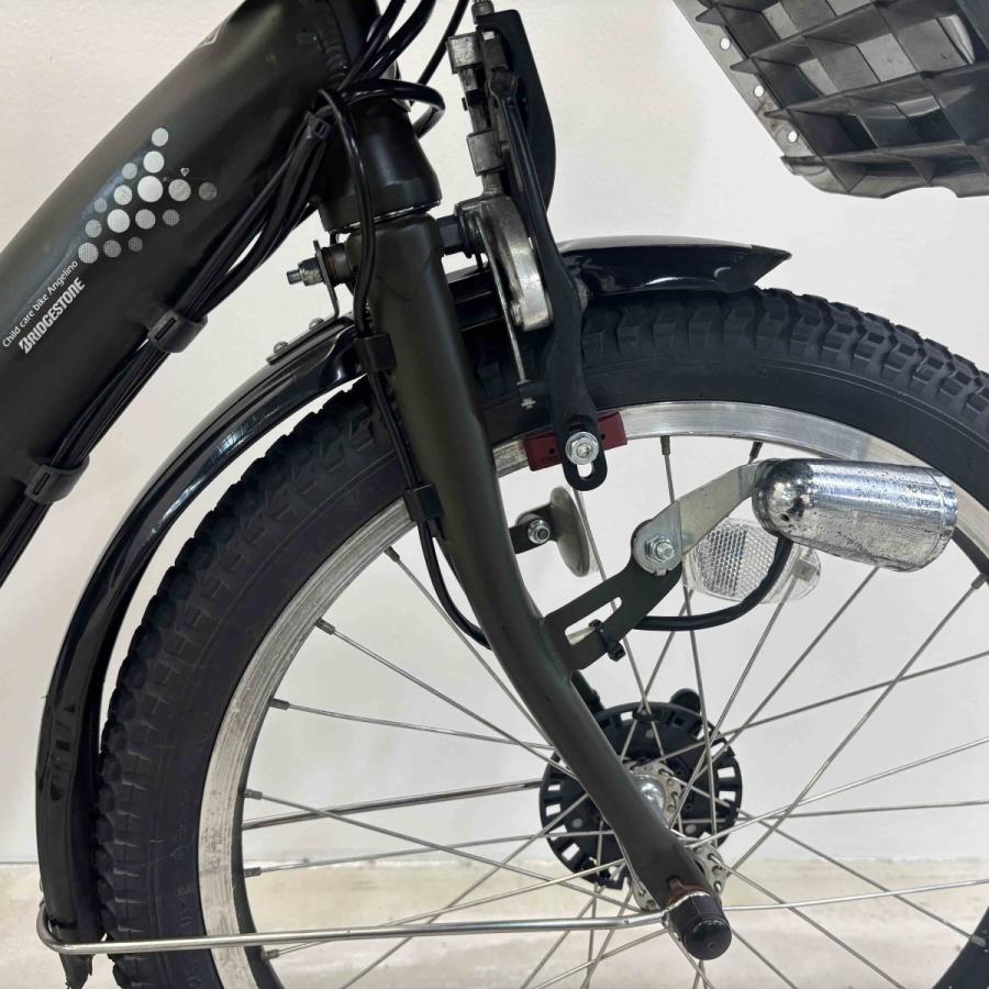 電動自転車 中古 子供乗せ ブリヂストン アンジェリーノプティットe カーキ 20インチ YK014 電動アシスト自転車 横浜 | BRIDGESTONE | 11
