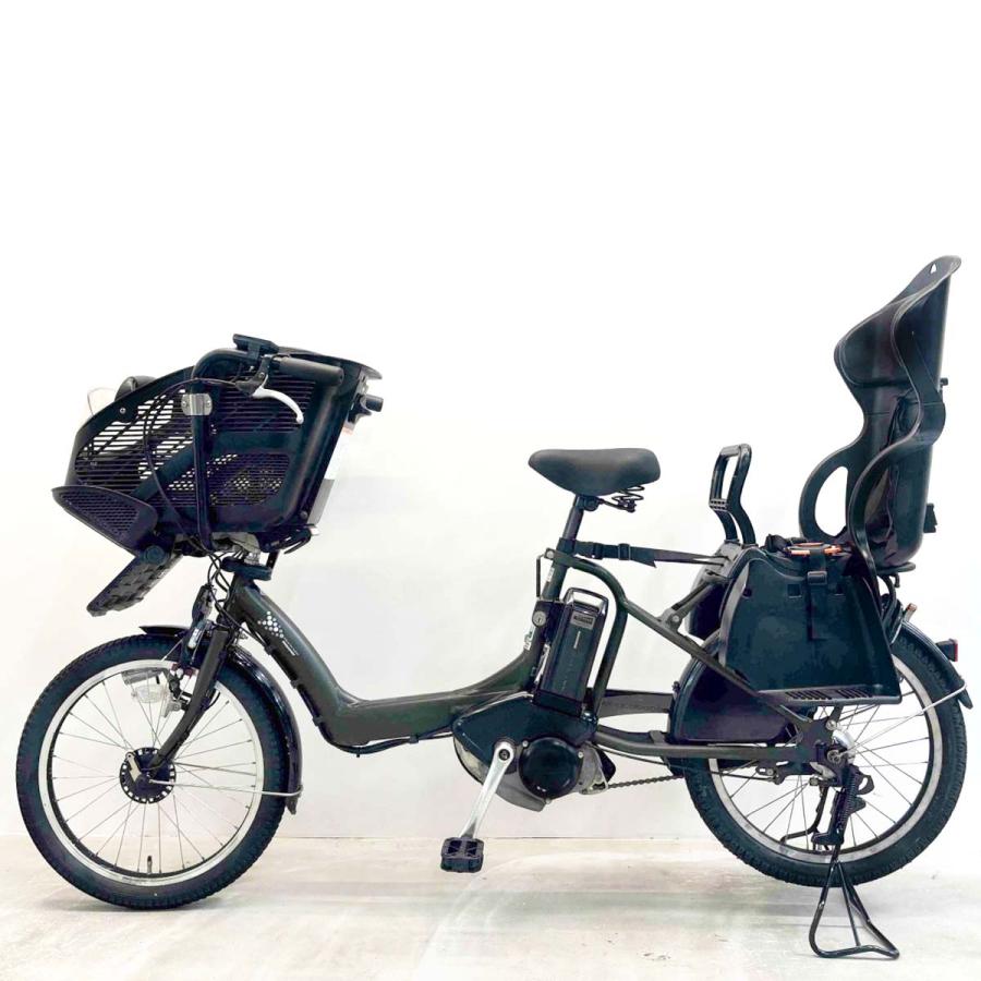 電動自転車 中古 子供乗せ ブリヂストン アンジェリーノプティットe カーキ 20インチ YK014 電動アシスト自転車 横浜 | BRIDGESTONE | 14