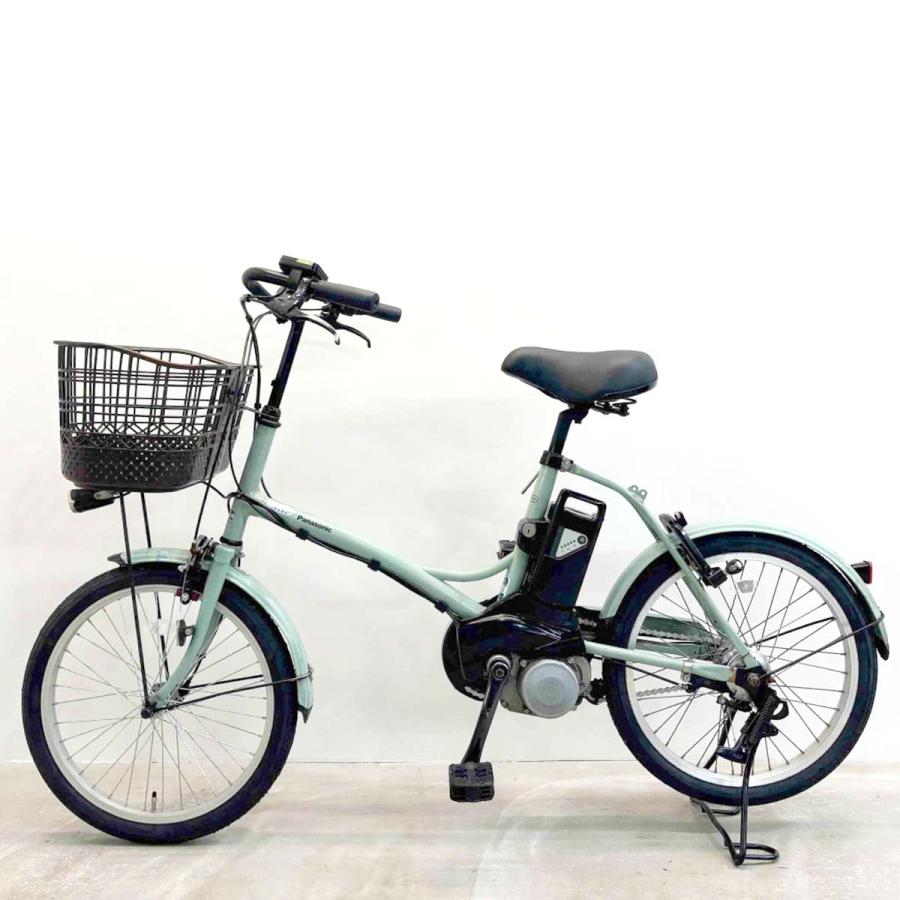 電動自転車 中古 小径車 パナソニック グリッターEB グリーン 20インチ YK017 電動アシスト自転車 横浜 | Panasonic | 15