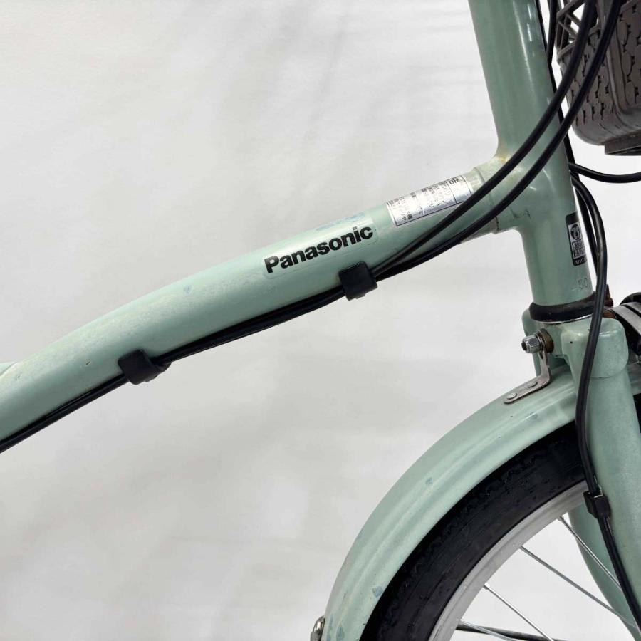 電動自転車 中古 小径車 パナソニック グリッターEB グリーン 20インチ YK017 電動アシスト自転車 横浜 | Panasonic | 04