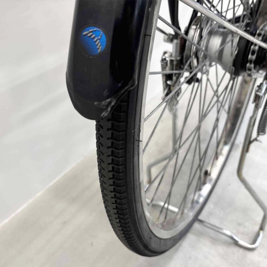 電動自転車 中古 子供乗せ パナソニック ビビチャイルド ブラック 22×26インチ YK028 電動アシスト自転車 横浜 | Panasonic | 08