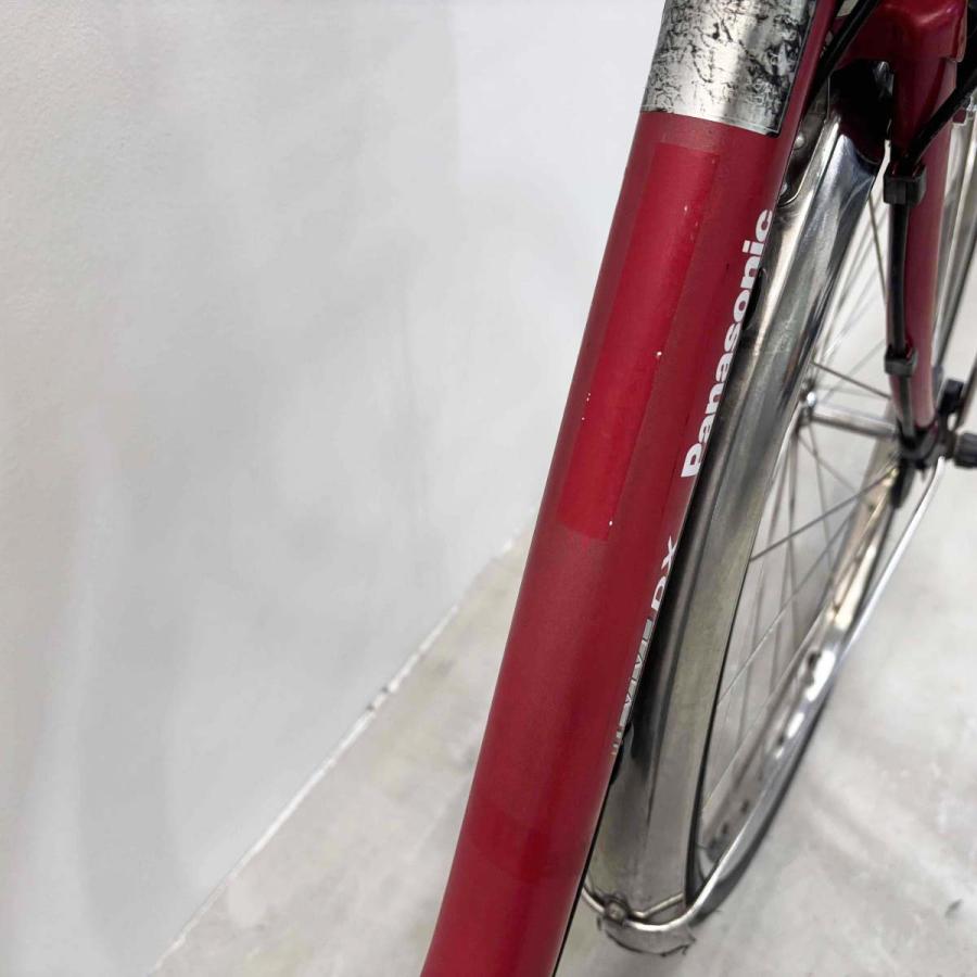 Panasonic（パナソニック） 電動自転車 中古 ママチャリ ビビDX レッド