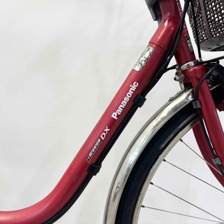 Panasonic（パナソニック） 電動自転車 中古 ママチャリ ビビDX レッド