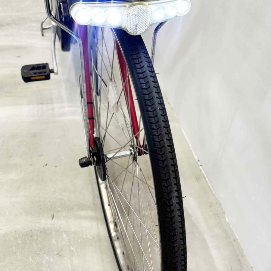 Panasonic（パナソニック） 電動自転車 中古 ママチャリ ビビDX レッド