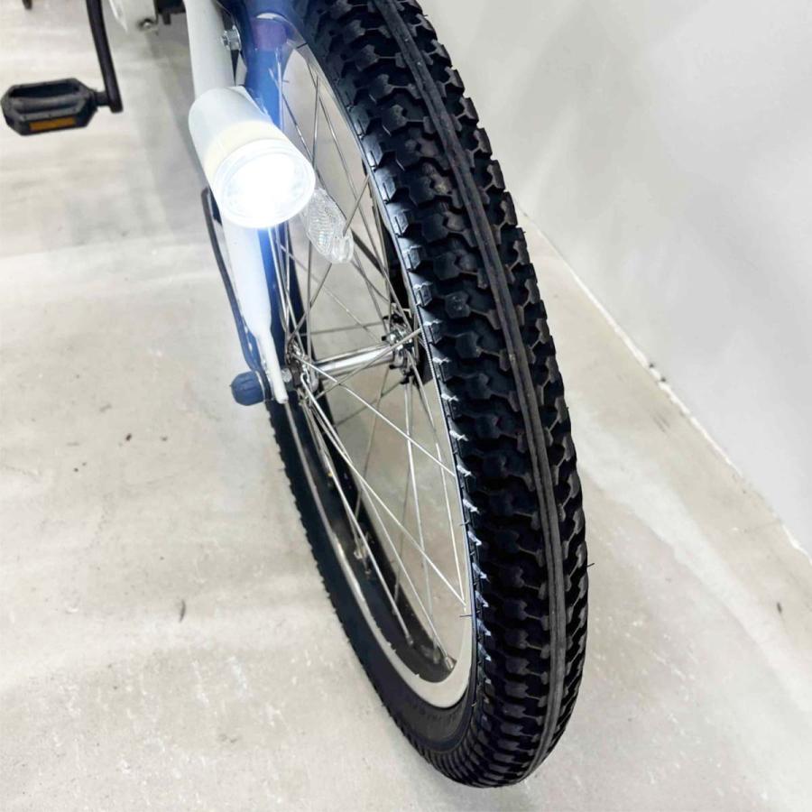 電動自転車 中古 子供乗せ ブリヂストン ビッケポーラーe ホワイト 20インチ YK052 電動アシスト自転車 横浜 | BRIDGESTONE | 07