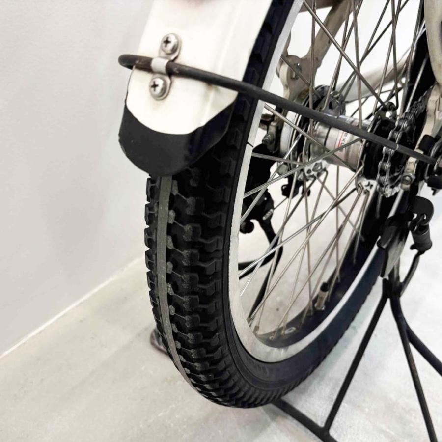 電動自転車 中古 子供乗せ ブリヂストン ビッケポーラーe ホワイト 20インチ YK052 電動アシスト自転車 横浜 | BRIDGESTONE | 08