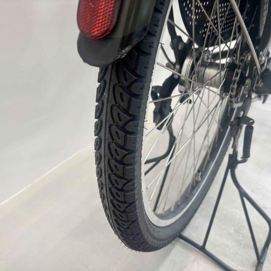 電動自転車 中古 子供乗せ ブリヂストン ハイディツー カーキ 26インチ YK053 電動アシスト自転車 横浜 | BRIDGESTONE | 08