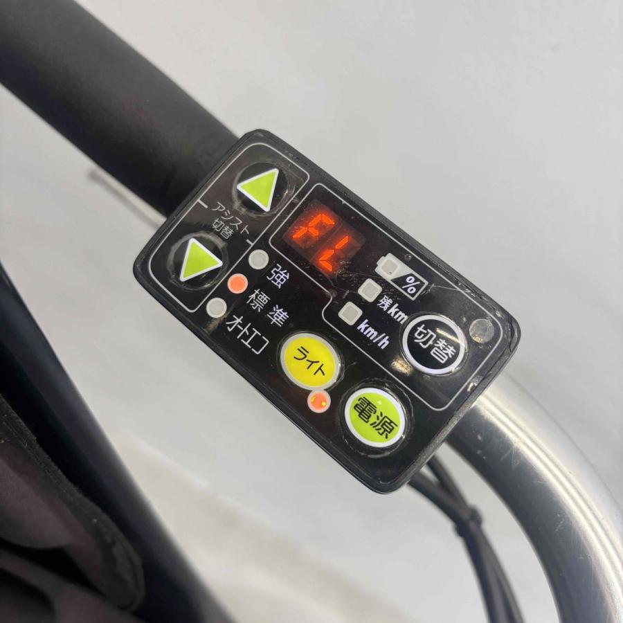 電動自転車 中古 子供乗せ ブリヂストン ハイディツー カーキ 26インチ YK053 電動アシスト自転車 横浜 | BRIDGESTONE | 06