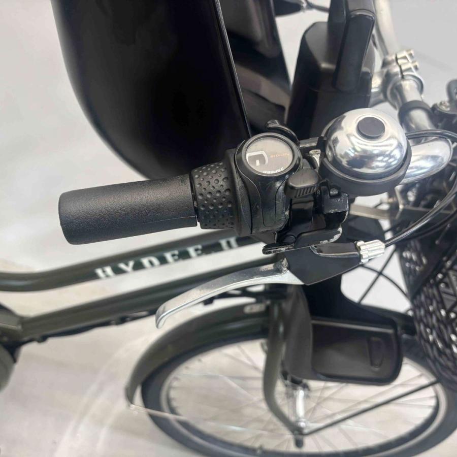 電動自転車 中古 子供乗せ ブリヂストン ハイディツー カーキ 26インチ YK053 電動アシスト自転車 横浜 | BRIDGESTONE | 09