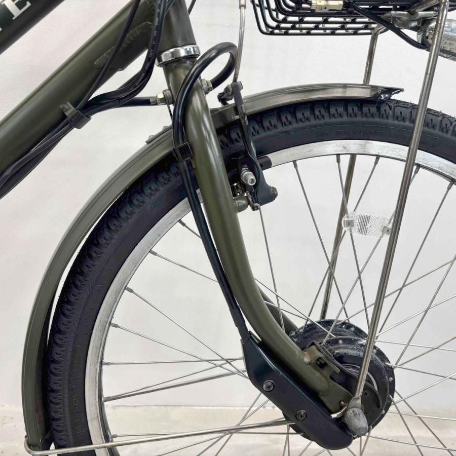 電動自転車 中古 子供乗せ ブリヂストン ハイディツー（デュアルドライブ） カーキ 26インチ YK060 電動アシスト自転車 横浜 | BRIDGESTONE | 11