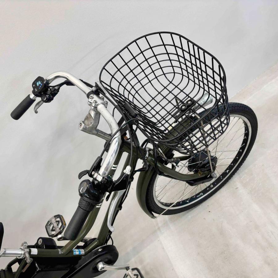 電動自転車 中古 子供乗せ ブリヂストン ハイディツー（デュアルドライブ） カーキ 26インチ YK060 電動アシスト自転車 横浜 | BRIDGESTONE | 03